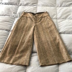 Body by Victoria secret Bridget herringbone wide cropped trousers Nanci Griffith